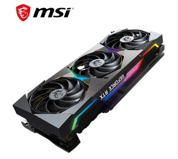 Mining Rig Three Fan Graphics Card GeForce RTX 3090 SUPRIM X 24G