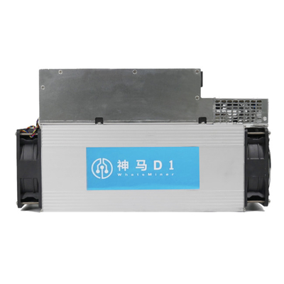 Whatsعامل منجم D1 DCR عامل منجم آلة 48th Coin عامل منجم 2200W 16nm Asic Chips
