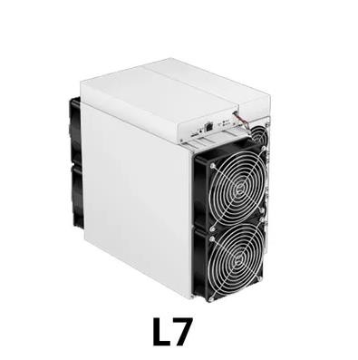 Antminer L7 LTC ​​آلة تعدين 9.3GH / S 3245W Doge Coin LTC Litecoin Mining Machine