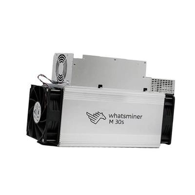 آلة تعدين Whatsminer M30s + 100t Asic BTC بجهد 3400 وات 12 فولت