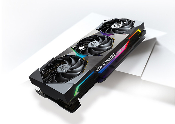 Mining Rig Three Fan Graphics Card GeForce RTX 3090 SUPRIM X 24G