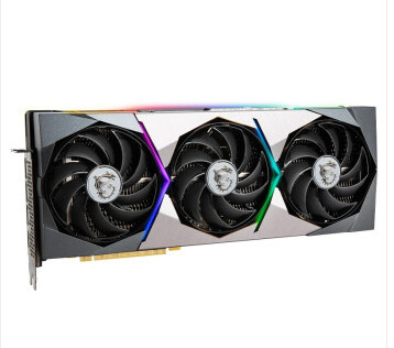 Mining Rig Three Fan Graphics Card GeForce RTX 3090 SUPRIM X 24G