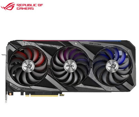 بطاقة رسومات ألعاب سطح المكتب Rog Strix Rtx3060ti O8g NVIDIA 256bit