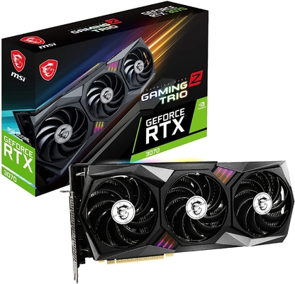 بطاقة الرسوميات GeForce RTX 3070 8GB Mining Rig GDRR6 256 Bit Mining Card