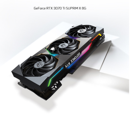 بطاقة جرافيكس MSI Geforce Rtx 3070 Ti Suprim Mining Rig 256bit