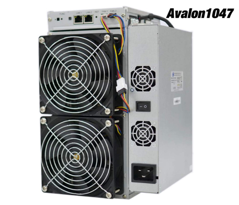 آلة التعدين الجديدة BTC Asic Canaan Avalonعامل منجم 1047 37th / S 2380w