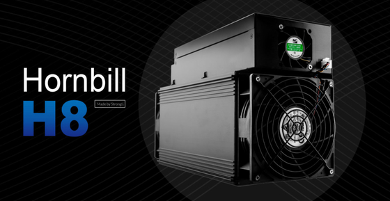3600 واط Asic Cryptocurrency Bitcoin عامل منجم Strongu عامل منجم Hornbill H8 74TH / S 60Hz