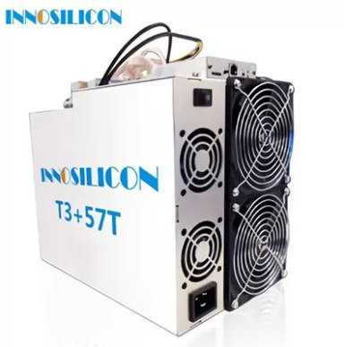 BTC عامل منجم Innosilicon T3 + 57Th / S BTC آلة التعدين SHA-256 خوارزمية 3300W