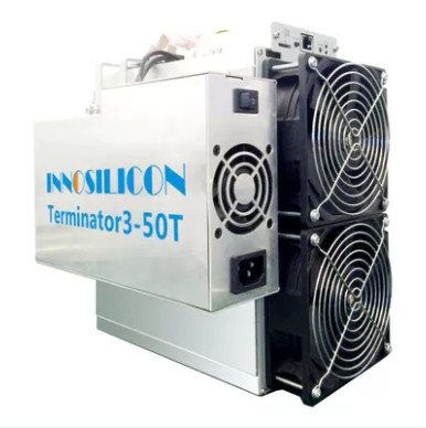BTC عامل منجم Innosilicon T3 50TH / S 3100W خوارزمية Innosilicon Bitcoin عامل منجم SHA-256