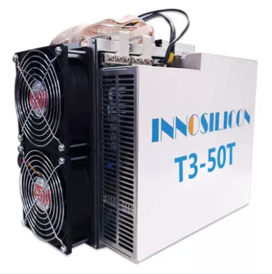 BTC عامل منجم Innosilicon T3 50TH / S 3100W خوارزمية Innosilicon Bitcoin عامل منجم SHA-256